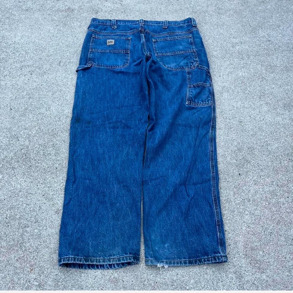 Dark blue Lee carpenter jeans size 38x30